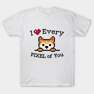 I love You / Inspirational quote / Akita puppy T-Shirt